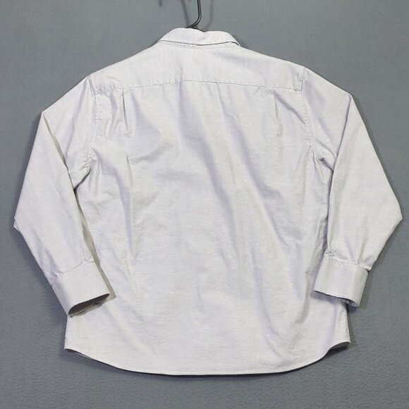 Under 5'10 Shirt Men's L Gray  Long Sleeve Oxford Button Down - Picture 8 of 10